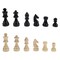 WE Games Black Stained Wood Staunton Weighted Chess Pieces, 3 in. King